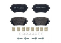 Bromsbeläggssats, skivbroms P50148 Brembo