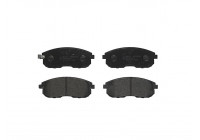 Bromsbeläggssats, skivbroms P56021 Brembo