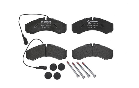 Bromsbeläggssats, skivbroms P56069 Brembo