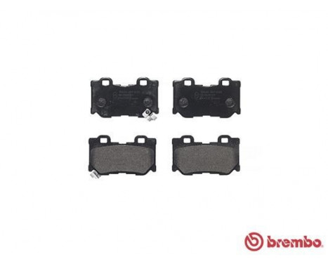 Bromsbeläggssats, skivbroms P56095 Brembo, bild 2