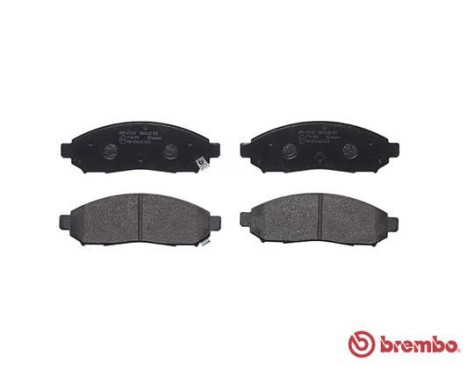 Bromsbeläggssats, skivbroms P56096 Brembo, bild 2