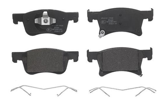 Bromsbeläggssats, skivbroms P59083 Brembo