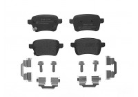 Bromsbeläggssats, skivbroms P59086 Brembo