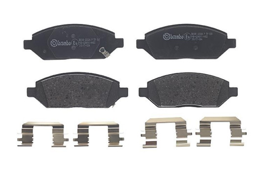 Bromsbeläggssats, skivbroms P59088 Brembo, bild 3