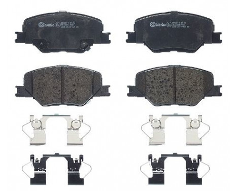 Bromsbeläggssats, skivbroms P59096 Brembo