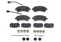 Bromsbeläggssats, skivbroms P61130 Brembo