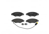 Bromsbeläggssats, skivbroms P68042 Brembo