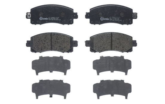 Bromsbeläggssats, skivbroms P78028 Brembo, bild 2