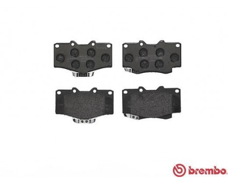 Bromsbeläggssats, skivbroms P83009 Brembo, bild 2