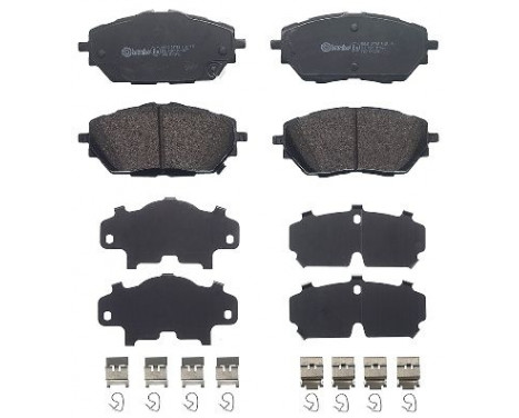 Bromsbeläggssats, skivbroms P83171 Brembo