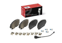 Bromsbeläggssats, skivbroms P85193 Brembo