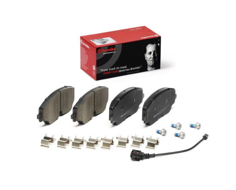 Bromsbeläggssats, skivbroms P85193 Brembo