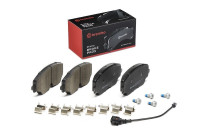 Bromsbeläggssats, skivbroms P85193 Brembo