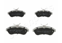Bromsbeläggssats, skivbroms PA-0009AF Japanparts