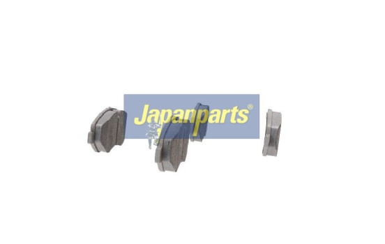 Bromsbeläggssats, skivbroms PA-0014AF Japanparts, bild 3
