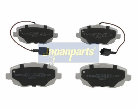 Bromsbeläggssats, skivbroms PA-0024AF Japanparts