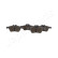 Bromsbeläggssats, skivbroms PA-0027AF Japanparts