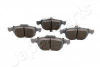 Bromsbeläggssats, skivbroms PA-0045AF Japanparts