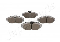 Bromsbeläggssats, skivbroms PA-0056AF Japanparts