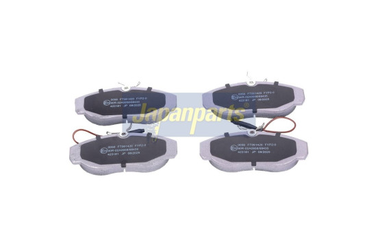Bromsbeläggssats, skivbroms PA-0056AF Japanparts