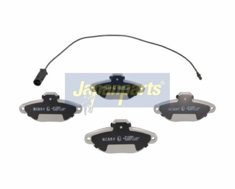 Bromsbeläggssats, skivbroms PA-0058AF Japanparts