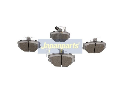 Bromsbeläggssats, skivbroms PA-0062AF Japanparts, bild 2