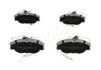 Bromsbeläggssats, skivbroms PA-0064AF Japanparts
