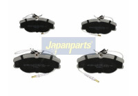 Bromsbeläggssats, skivbroms PA-0064AF Japanparts