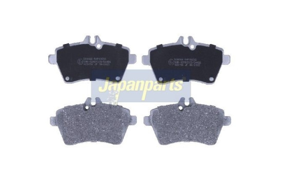 Bromsbeläggssats, skivbroms PA-0068AF Japanparts