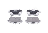 Bromsbeläggssats, skivbroms PA-0069AF Japanparts