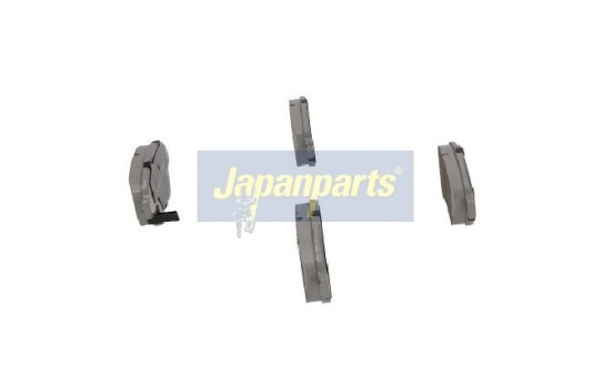 Bromsbeläggssats, skivbroms PA-0075AF Japanparts, bild 3
