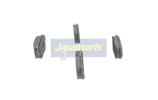 Bromsbeläggssats, skivbroms PA-0080AF Japanparts, bild 3