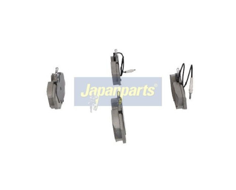 Bromsbeläggssats, skivbroms PA-0081AF Japanparts, bild 3