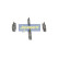 Bromsbeläggssats, skivbroms PA-0082AF Japanparts, miniatyr 3