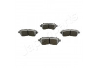 Bromsbeläggssats, skivbroms PA-0089AF Japanparts