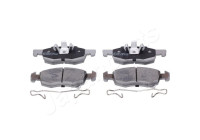 Bromsbeläggssats, skivbroms PA-0090AF Japanparts