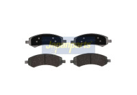 Bromsbeläggssats, skivbroms PA-0096AF Japanparts