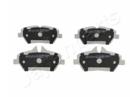 Bromsbeläggssats, skivbroms PA-0108AF Japanparts