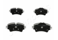 Bromsbeläggssats, skivbroms PA-0109AF Japanparts