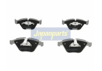 Bromsbeläggssats, skivbroms PA-0115AF Japanparts