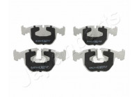 Bromsbeläggssats, skivbroms PA-0121AF Japanparts