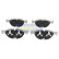 Bromsbeläggssats, skivbroms PA-0134AF Japanparts