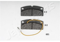 Bromsbeläggssats, skivbroms PA-021AF Japanparts