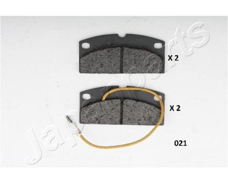 Bromsbeläggssats, skivbroms PA-021AF Japanparts