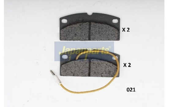Bromsbeläggssats, skivbroms PA-021AF Japanparts