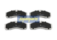 Bromsbeläggssats, skivbroms PA-0233AF Japanparts