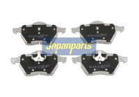 Bromsbeläggssats, skivbroms PA-0312AF Japanparts