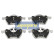Bromsbeläggssats, skivbroms PA-0312AF Japanparts