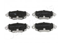 Bromsbeläggssats, skivbroms PA-0318AF Japanparts