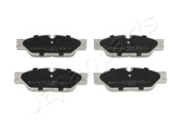 Bromsbeläggssats, skivbroms PA-0345AF Japanparts